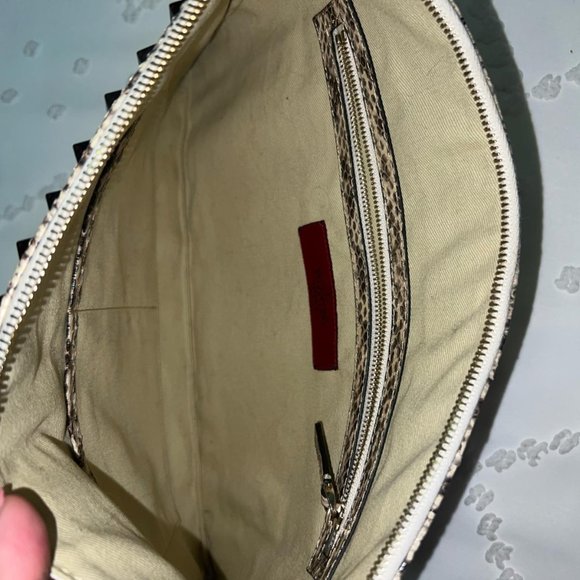 Valentino rockstud snakeskin clutch bag (Authentic) - Picture 10 of 10